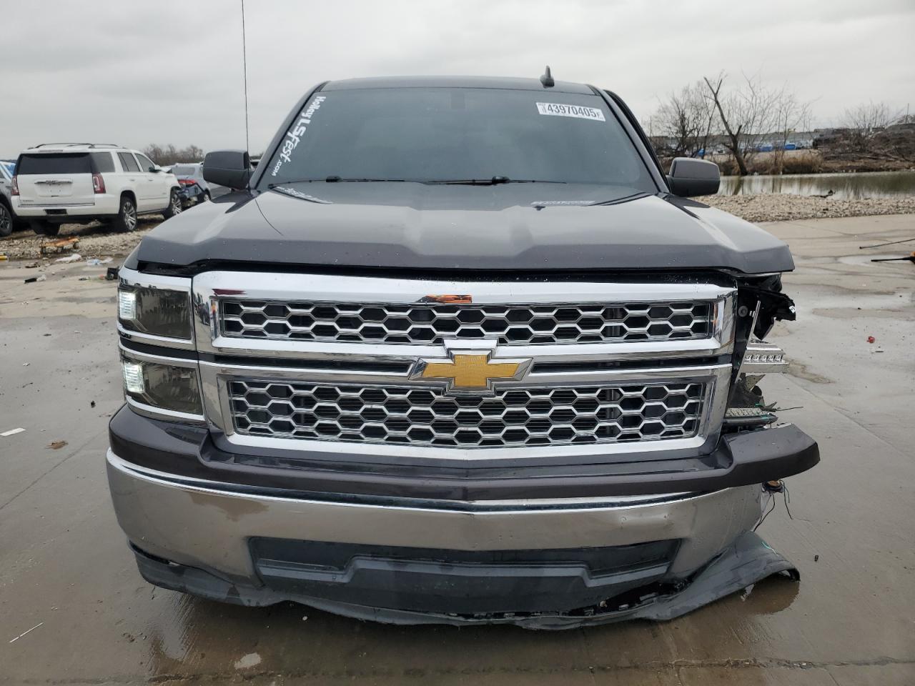 2015 Chevrolet Silverado VIN 3GCPCREC3FG371736 Copart auction photo, side damage thumbnail 5