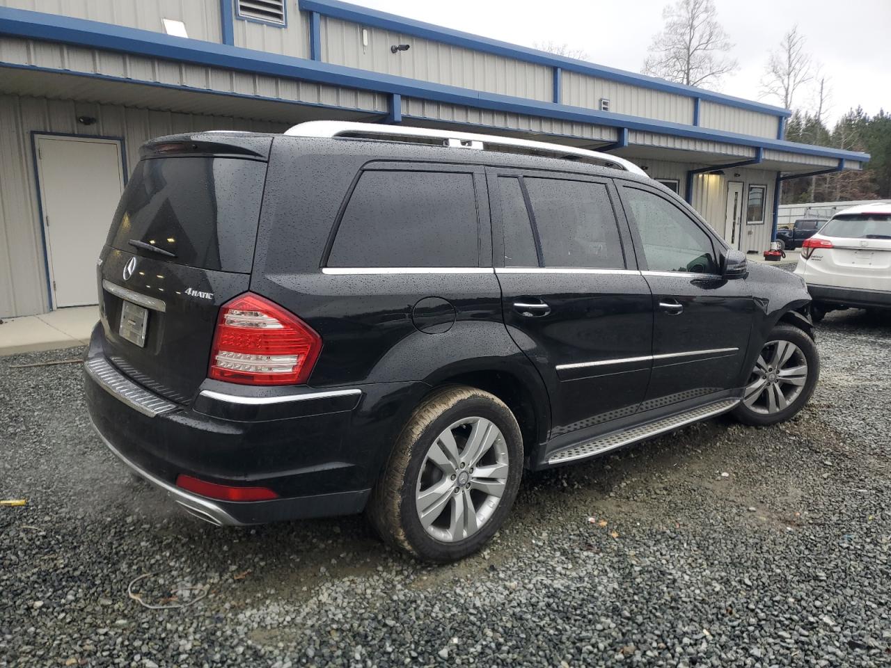 2011 Mercedes-Benz GL-klasse VIN 4JGBF7BEXBA641433 Copart auction photo, front end / undercarriage damage thumbnail 3