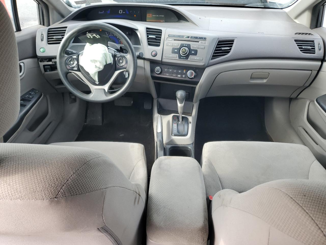 2012 Honda Civic VIN 19XFB2F59CE363847 Copart auction photo, front end damage thumbnail 8