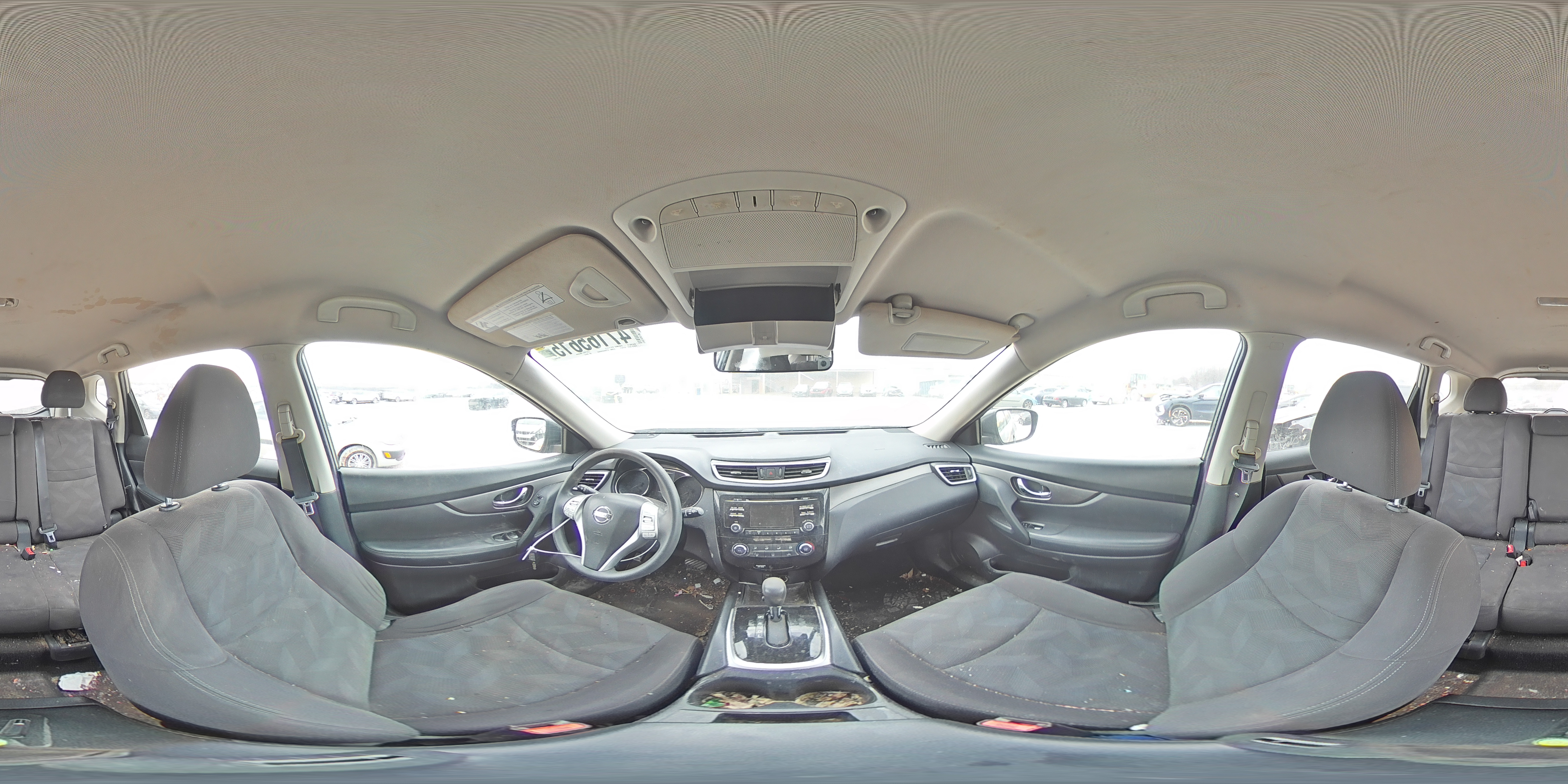 2016 Nissan Rogue VIN KNMAT2MV2GP696052 Copart auction photo, front end damage thumbnail 14
