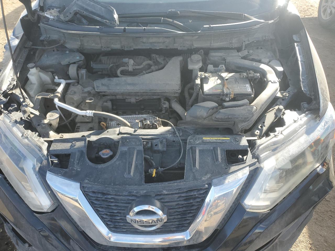 2017 Nissan Rogue VIN JN8AT2MVXHW007824 Copart auction photo, front end damage thumbnail 12