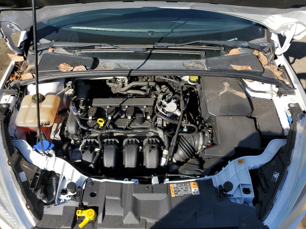 2016 Ford Focus VIN 1FADP3K20GL389539 Copart auction photo, side / front end damage thumbnail 11