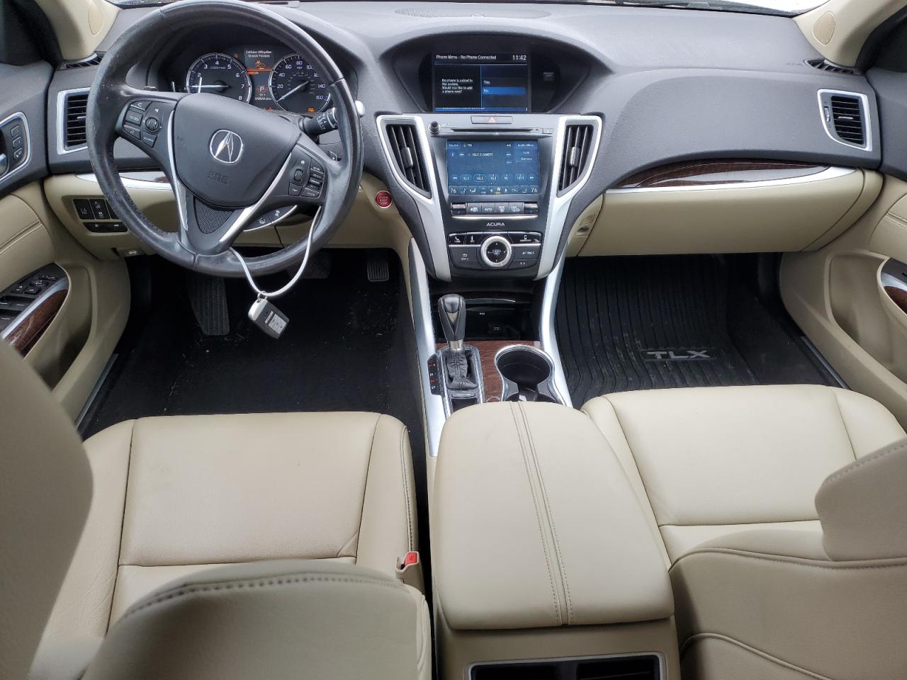 2020 Acura TLX VIN 19UUB1F32LA013139 Copart auction photo, front end damage thumbnail 8