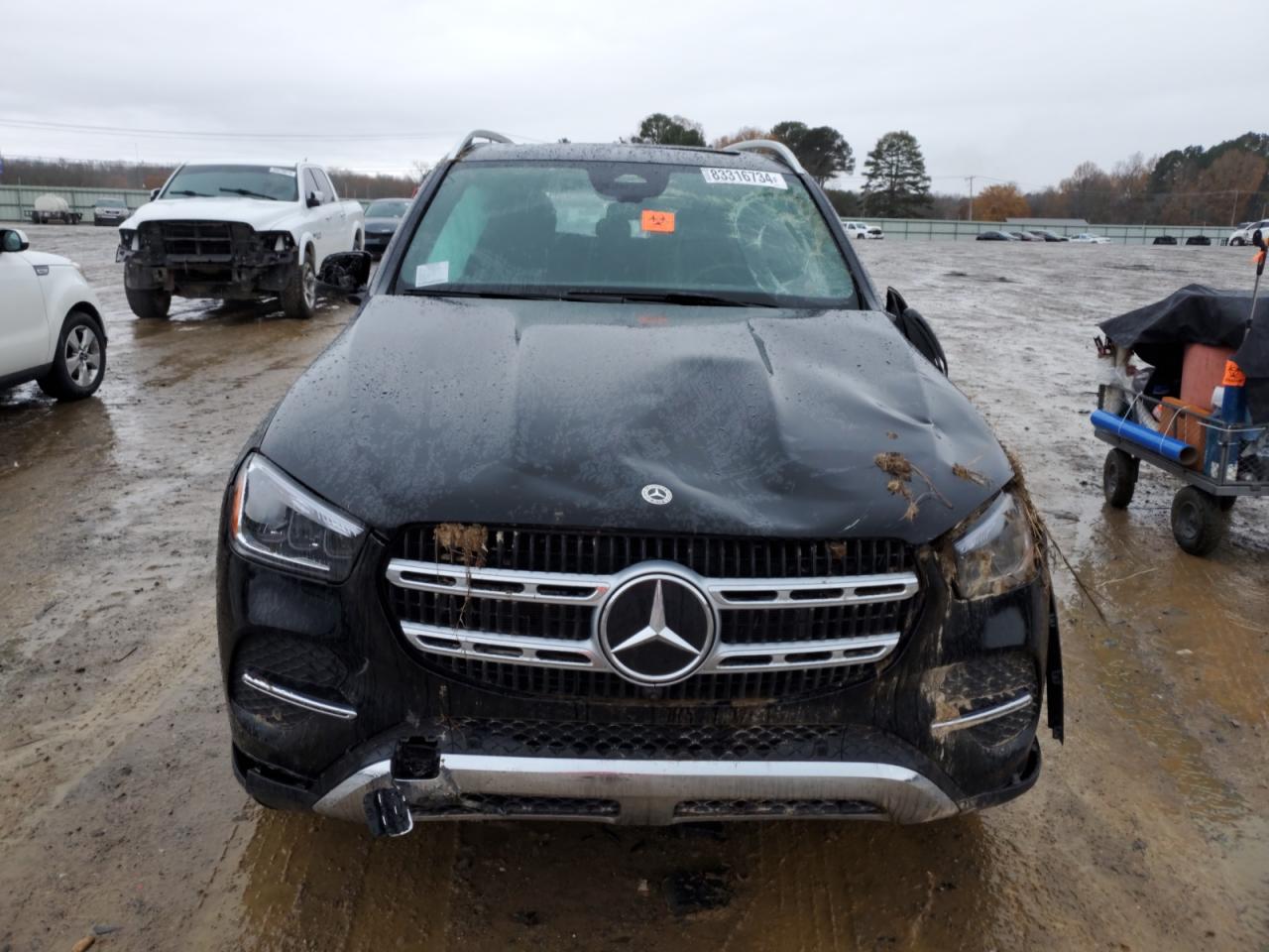 2024 Mercedes-Benz GLE VIN 4JGFB4FE3RB256273 Copart auction photo, all over damage thumbnail 5