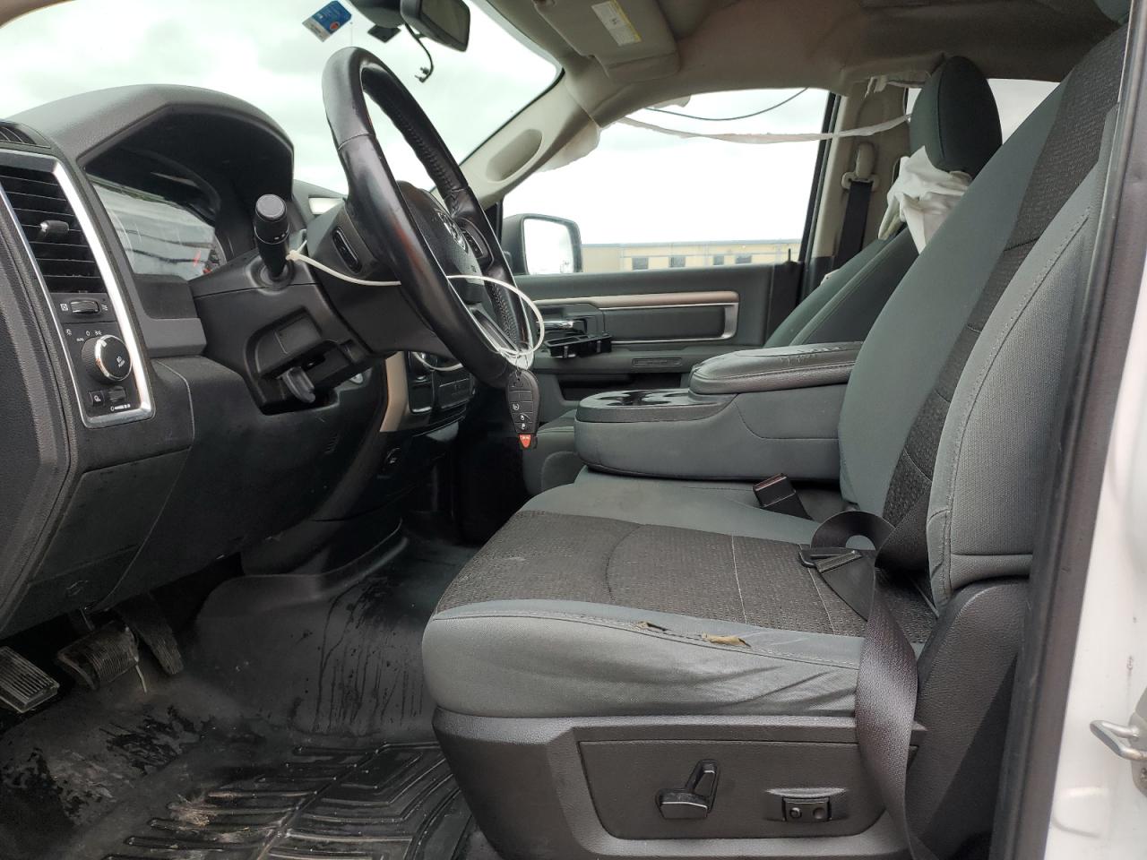 2014 RAM 1500 VIN 1C6RR6GT1ES477765 Copart auction photo, side damage thumbnail 7