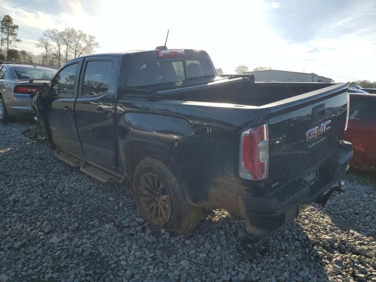 2022 GMC Canyon VIN 1GTG5CEN6N1156552 Copart auction photo, front end / side damage thumbnail 2