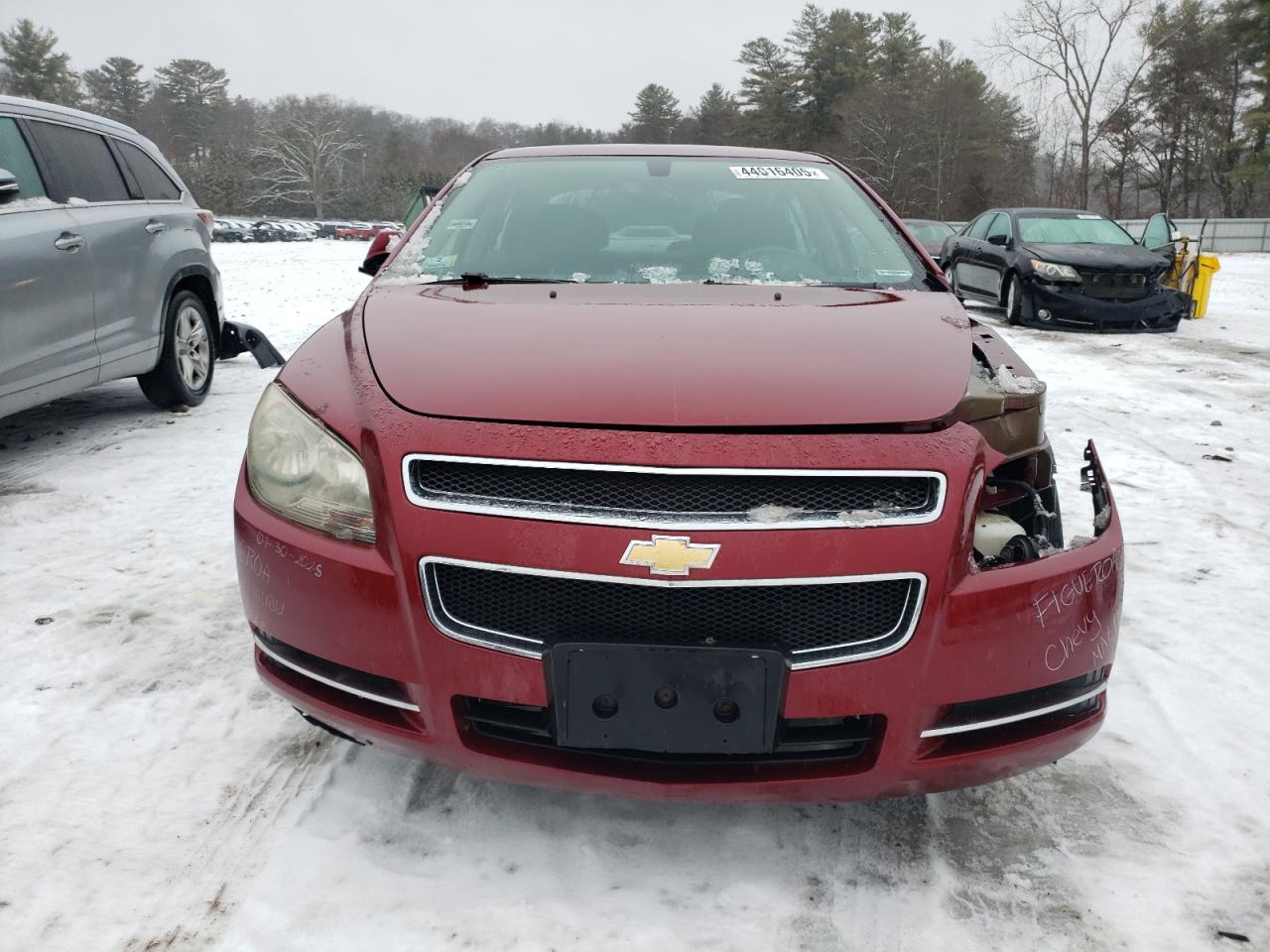 2011 Chevrolet Malibu VIN 1G1ZC5E17BF319630 Copart auction photo, front end / side damage thumbnail 5