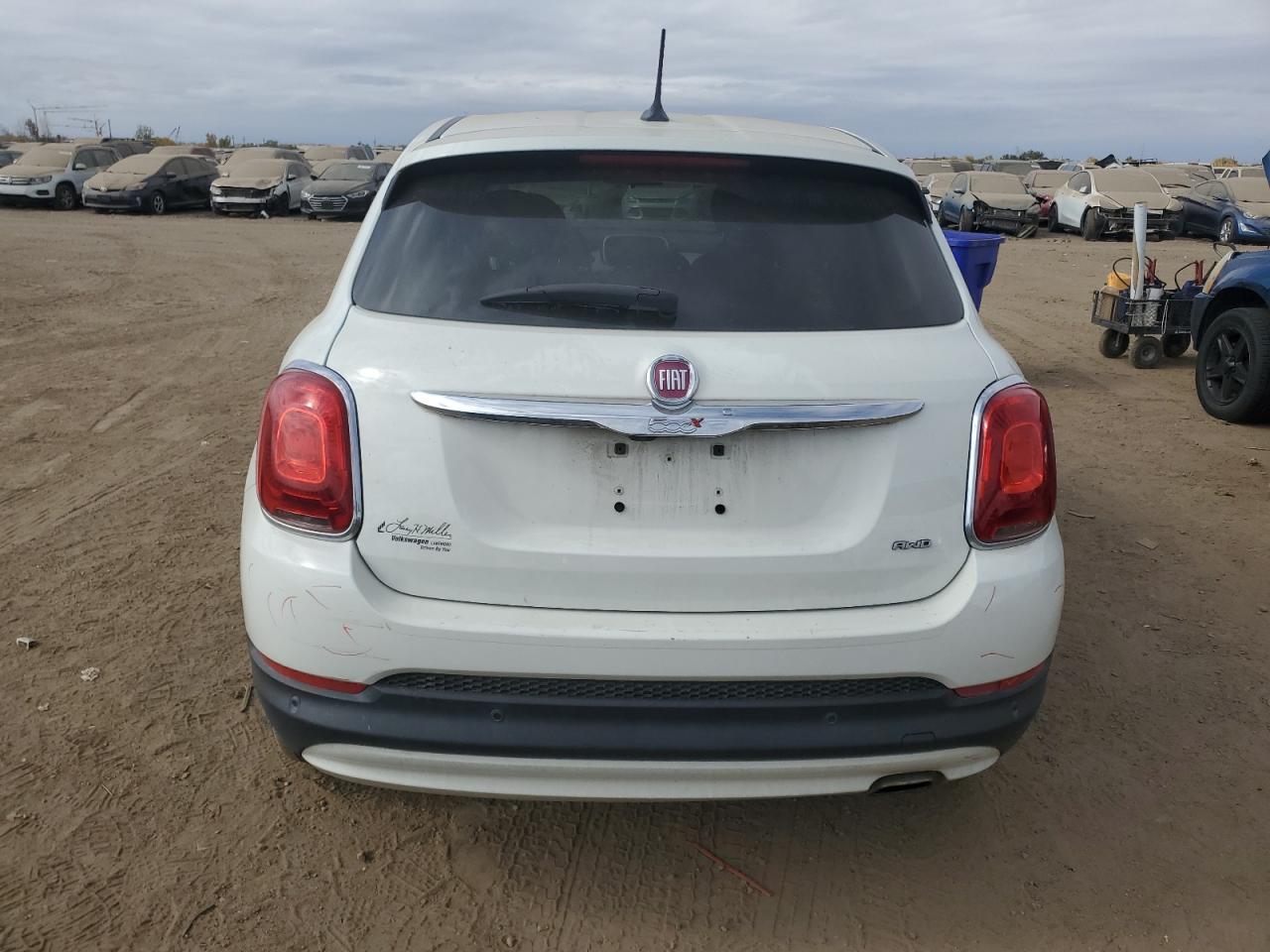 2016 Fiat 500 VIN ZFBCFYBT1GP495864 Copart auction photo, front end damage thumbnail 6