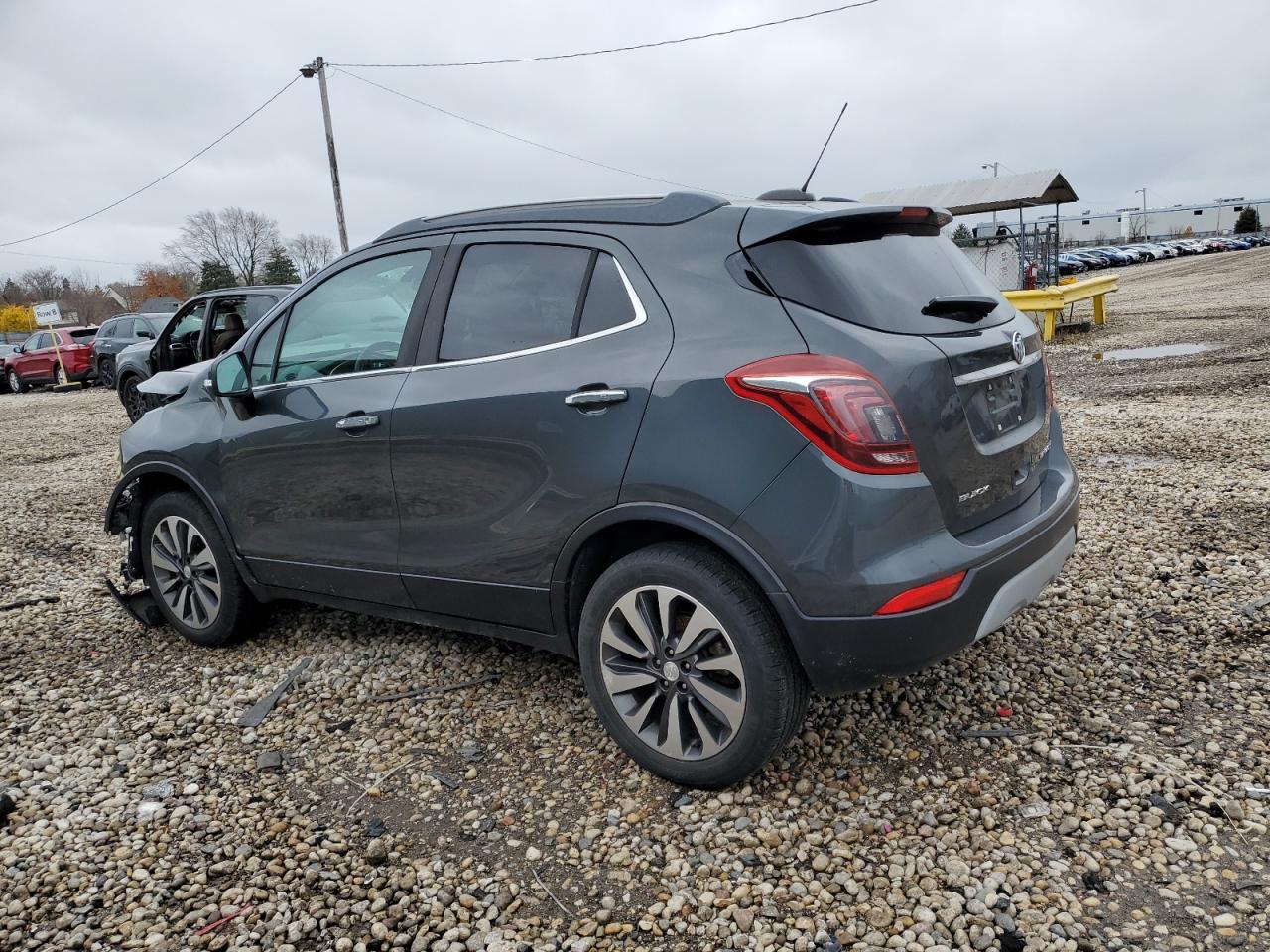 2018 Buick Encore VIN KL4CJGSB9JB522871 Copart auction photo, front end damage thumbnail 2