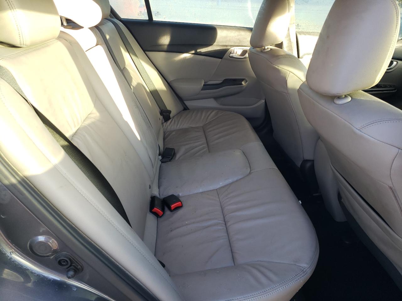2015 Honda Civic VIN 2HGFB2F93FH518468 Copart auction photo, rear end / front end damage thumbnail 10
