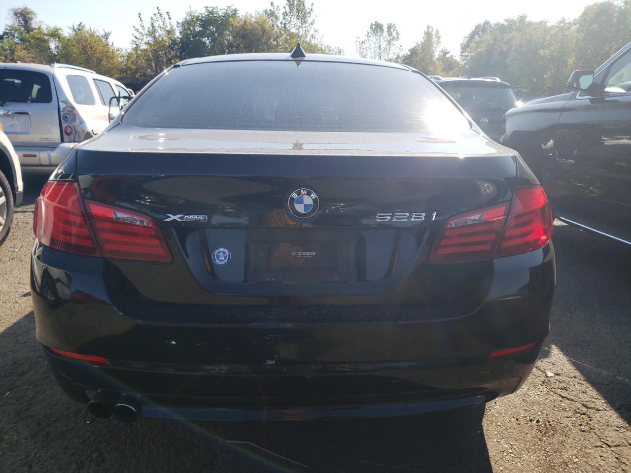 2013 BMW 5er VIN WBAXH5C50DD114393 Copart auction photo, side damage thumbnail 6