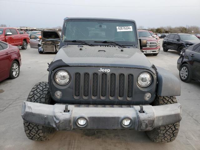 2017 Jeep Wrangler VIN 1C4BJWDG7HL607071 Copart auction photo, side / front end damage thumbnail 5