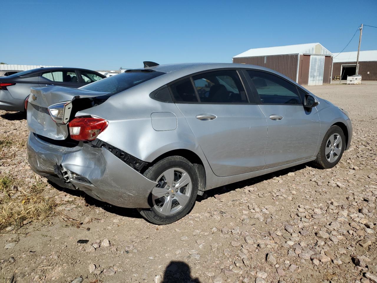 2016 Chevrolet Cruze VIN 1G1BC5SM2G7323344 Copart auction photo, rear end / front end damage thumbnail 3
