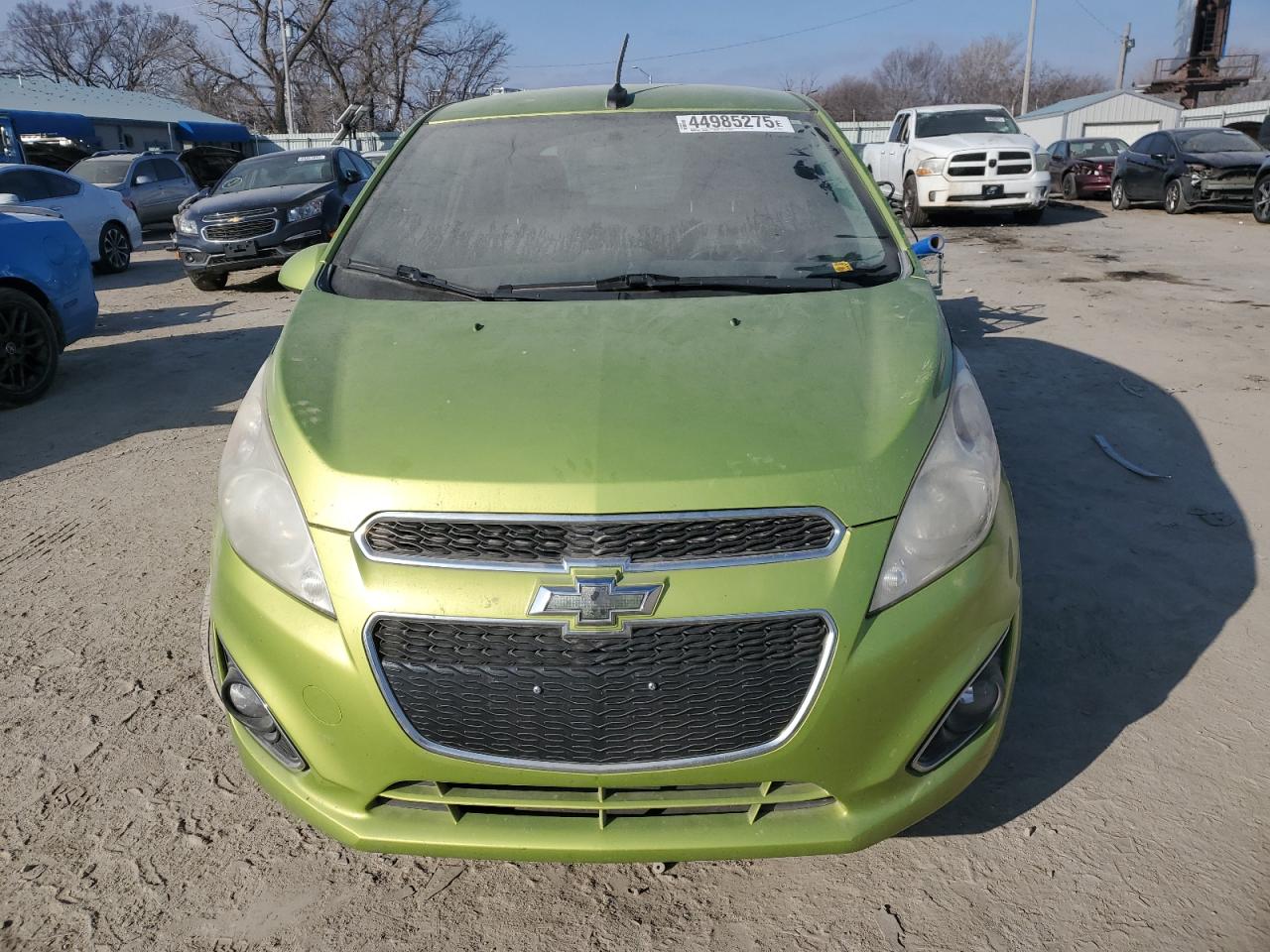 2014 Chevrolet Spark VIN KL8CB6S9XEC420076 Copart auction photo, all over damage thumbnail 5
