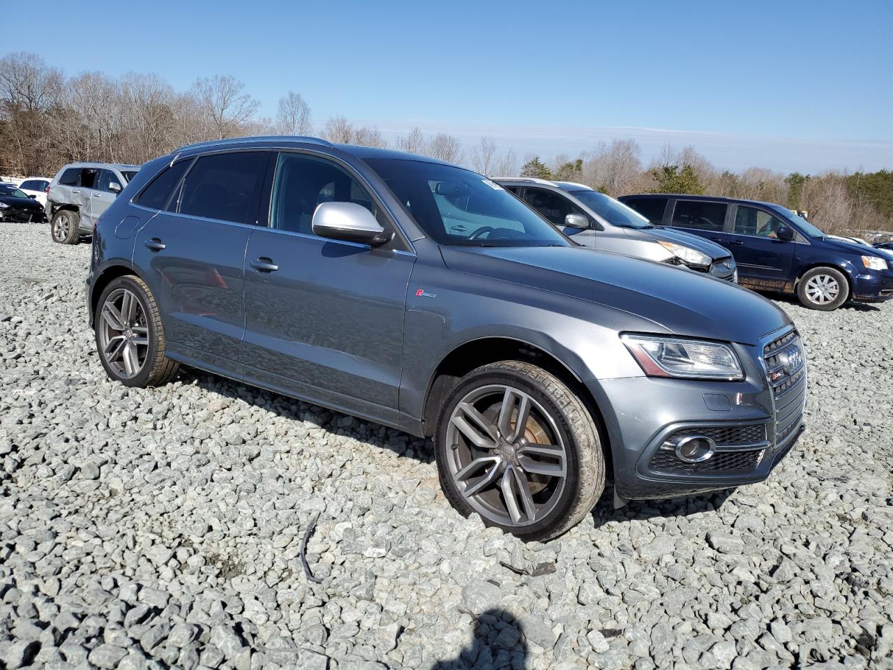 2014 Audi SQ5 VIN WA1CGAFP2EA095059 Copart auction photo, rear end damage thumbnail 4