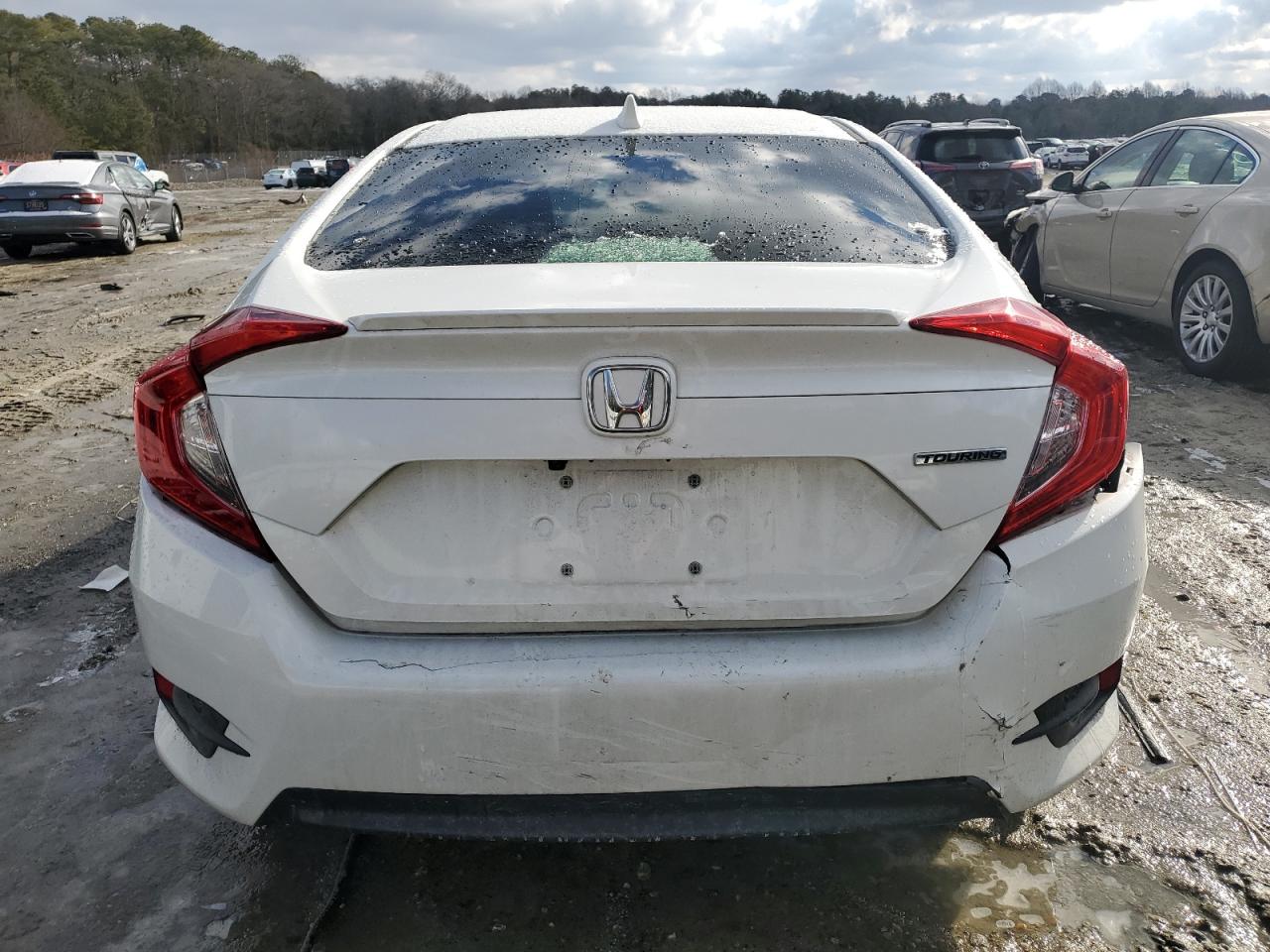 2018 Honda Civic VIN JHMFC1F97JX036711 Copart auction photo, rear end / front end damage thumbnail 6