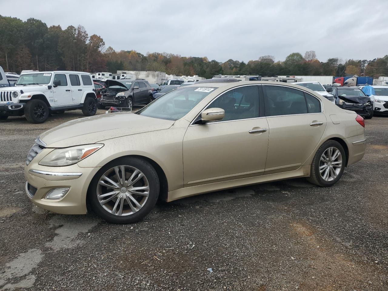 2012 Hyundai Genesis VIN KMHGC4DD2CU185400