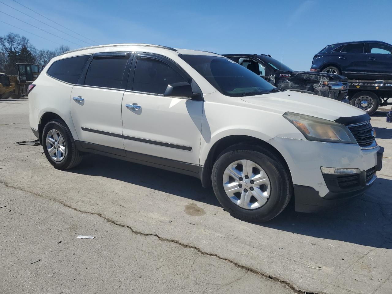 2015 Chevrolet Traverse VIN 1GNKVFKD5FJ163167 Copart auction photo, front end damage thumbnail 4