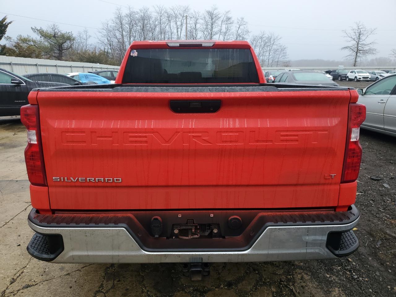 2020 Chevrolet Silverado VIN 1GCRWCED2LZ263027 Copart auction photo, front end / side damage thumbnail 6