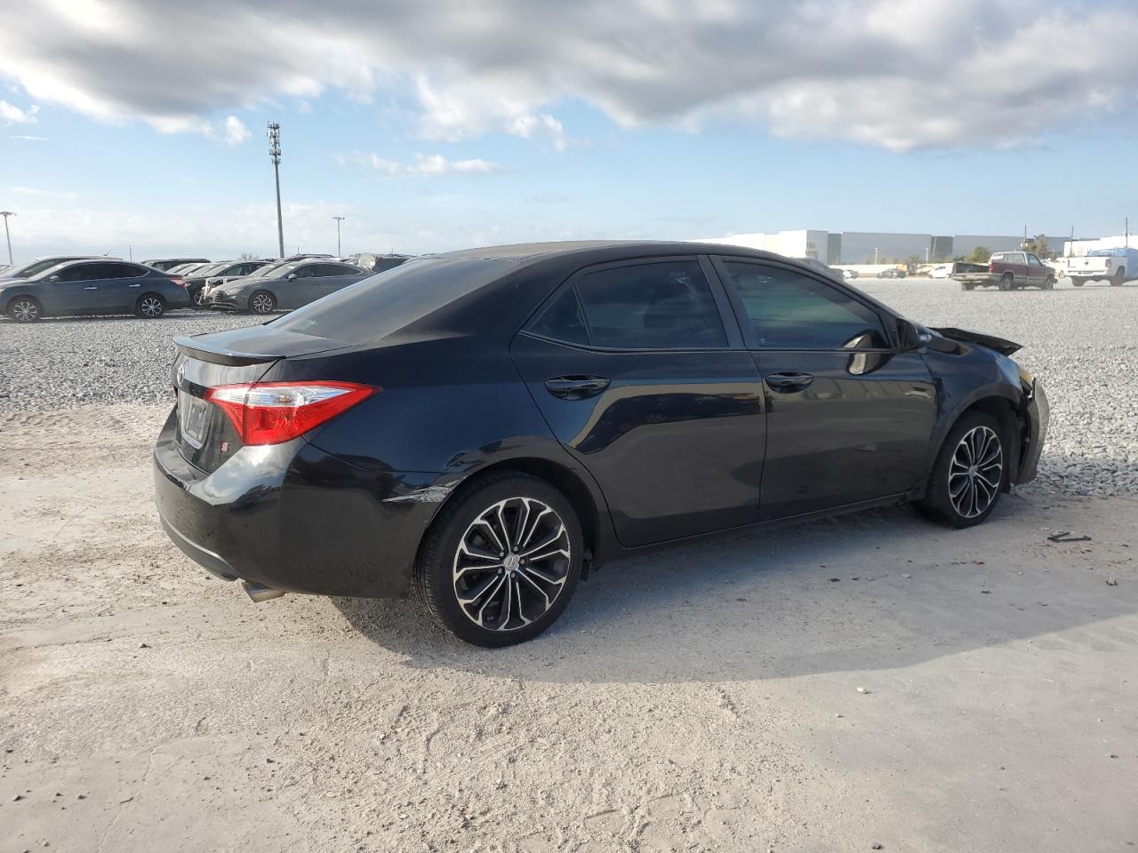 2016 Toyota Corolla VIN 2T1BURHE1GC712857 Copart auction photo, front end damage thumbnail 3