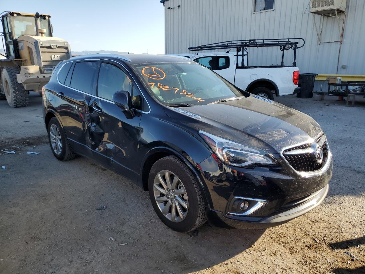 2020 Buick Envision VIN LRBFXCSA1LD141281 Copart auction photo, side damage thumbnail 4