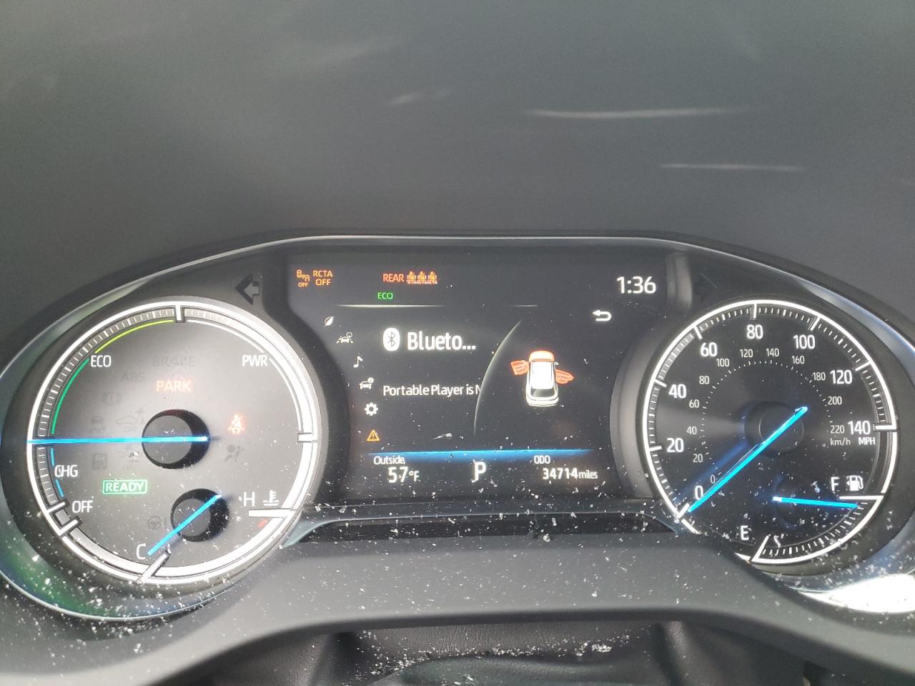 2021 Toyota Venza VIN JTEAAAAHXMJ033000 Copart auction photo, top/roof / minor dent/scratches damage thumbnail 9