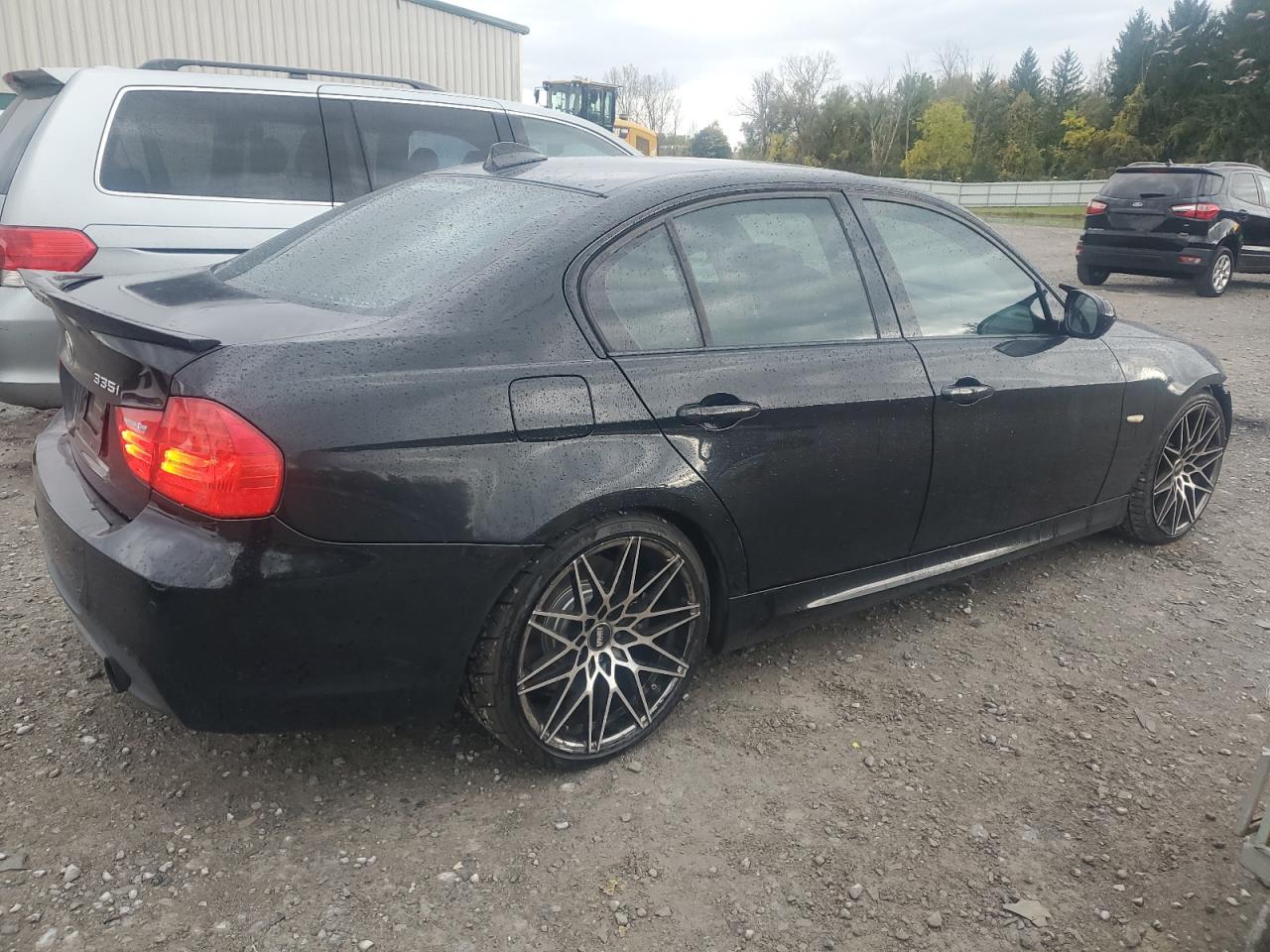 2011 BMW 3er VIN WBAPM5C5XBE576026 Copart auction photo, front end damage thumbnail 3