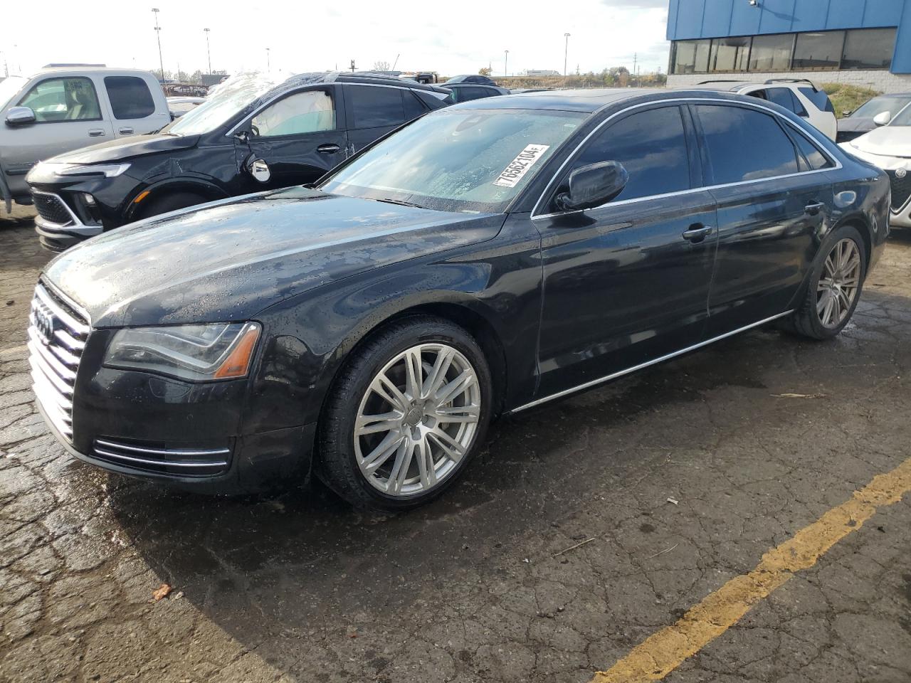 2013 Audi A8 VIN WAURGAFD8DN013572