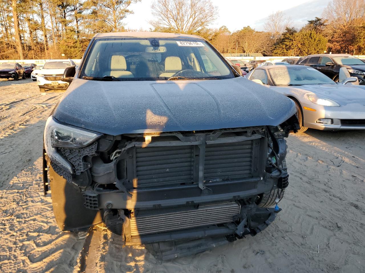 2018 GMC Terrain VIN 3GKALMEV7JL340794 Copart auction photo, front end damage thumbnail 5