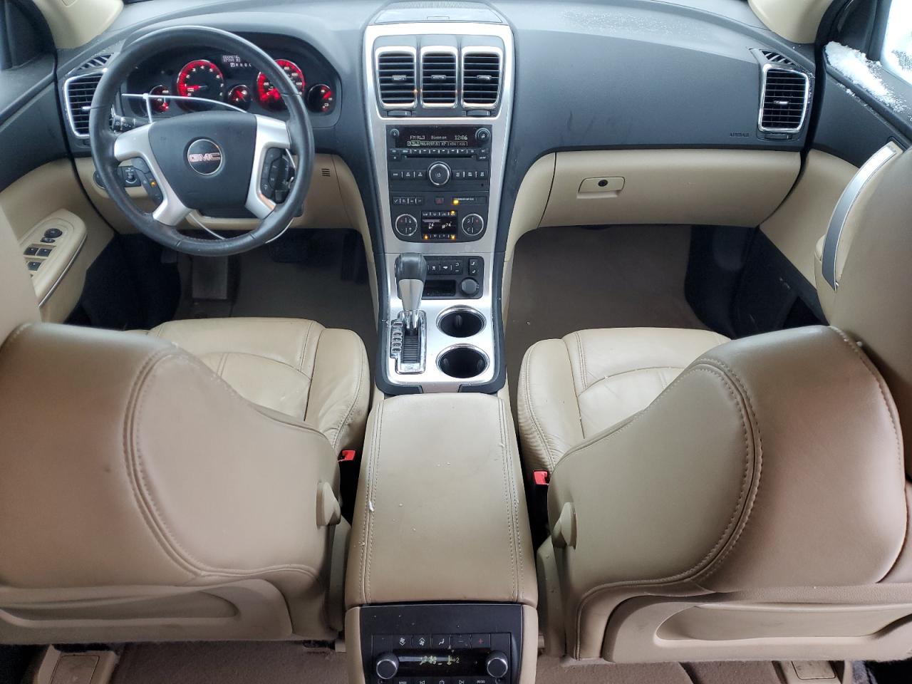 2010 GMC Acadia VIN 1GKLRMED7AJ143064 Copart auction photo, all over damage thumbnail 8