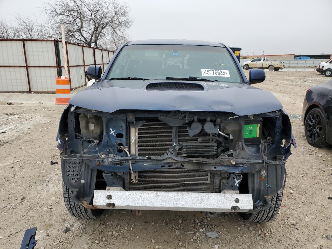 2007 Toyota Tacoma VIN 5TEMU52N97Z460103 Copart auction photo, front end damage thumbnail 5