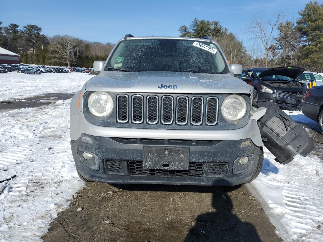 2016 Jeep Renegade VIN ZACCJBBTXGPC64277 Copart auction photo, front end damage thumbnail 5