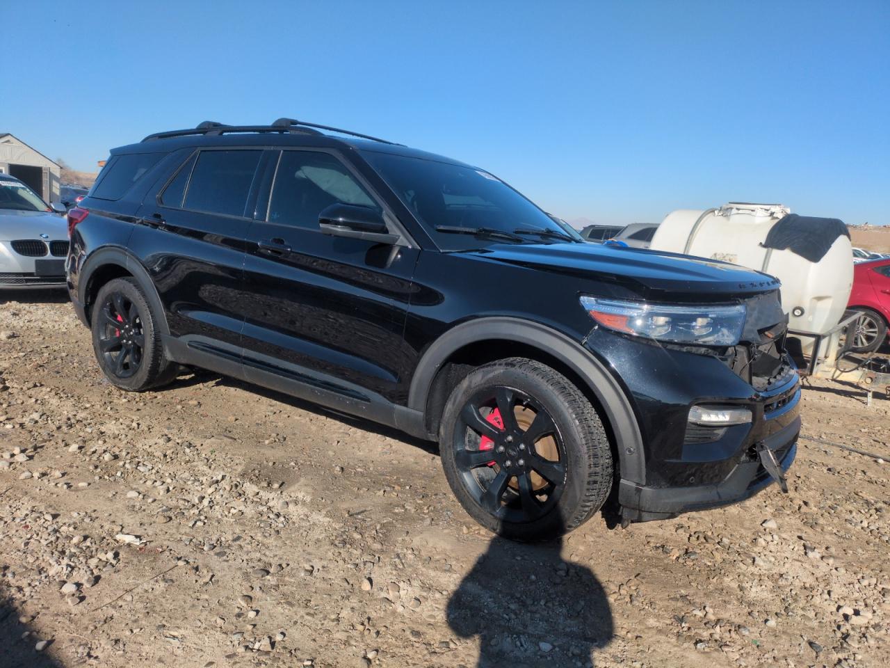2021 Ford Explorer VIN 1FM5K8GC6MGA56175 Copart auction photo, front end damage thumbnail 4