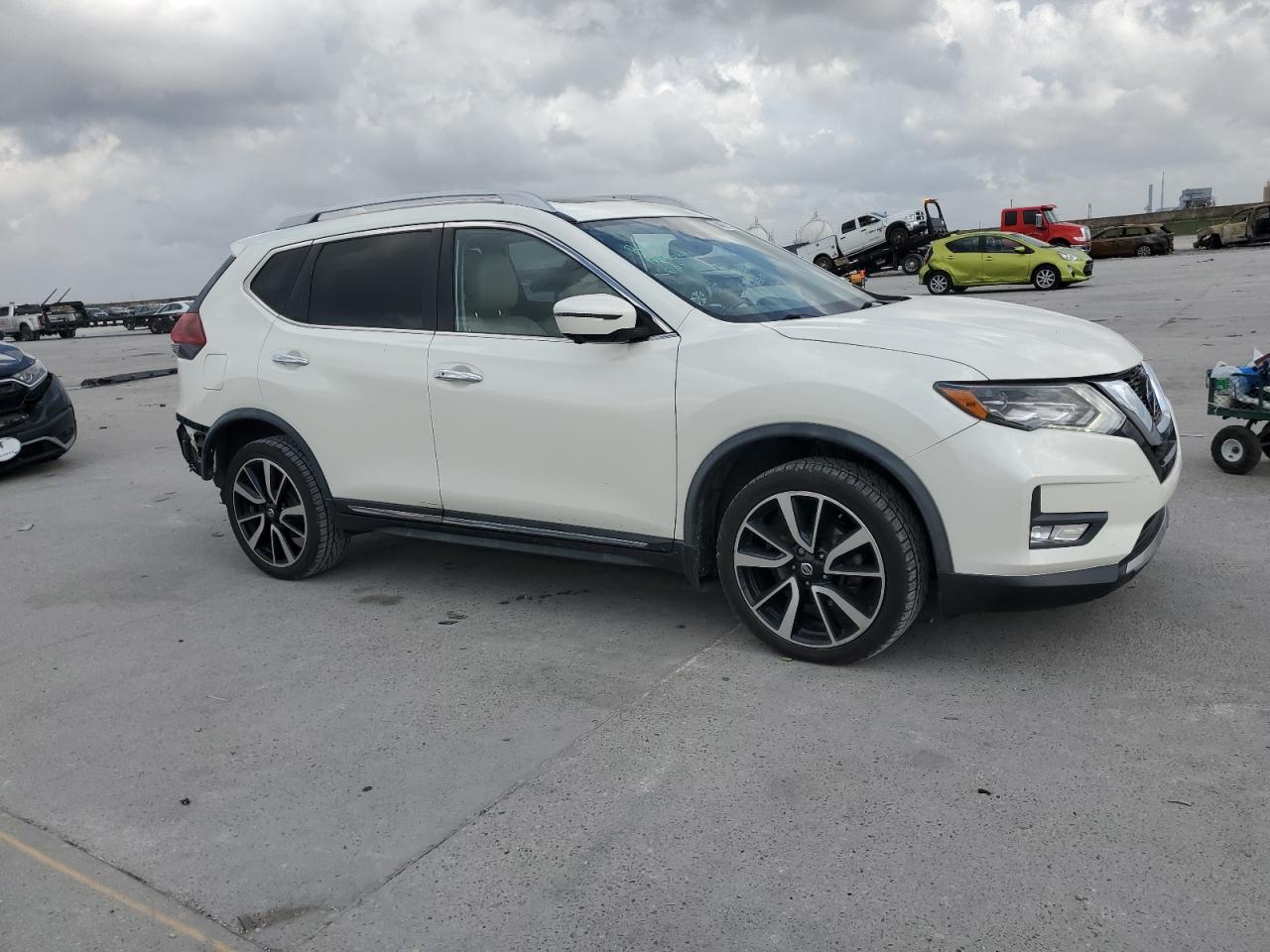2018 Nissan Rogue VIN JN8AT2MT8JW467231 Copart auction photo, rear end damage thumbnail 4