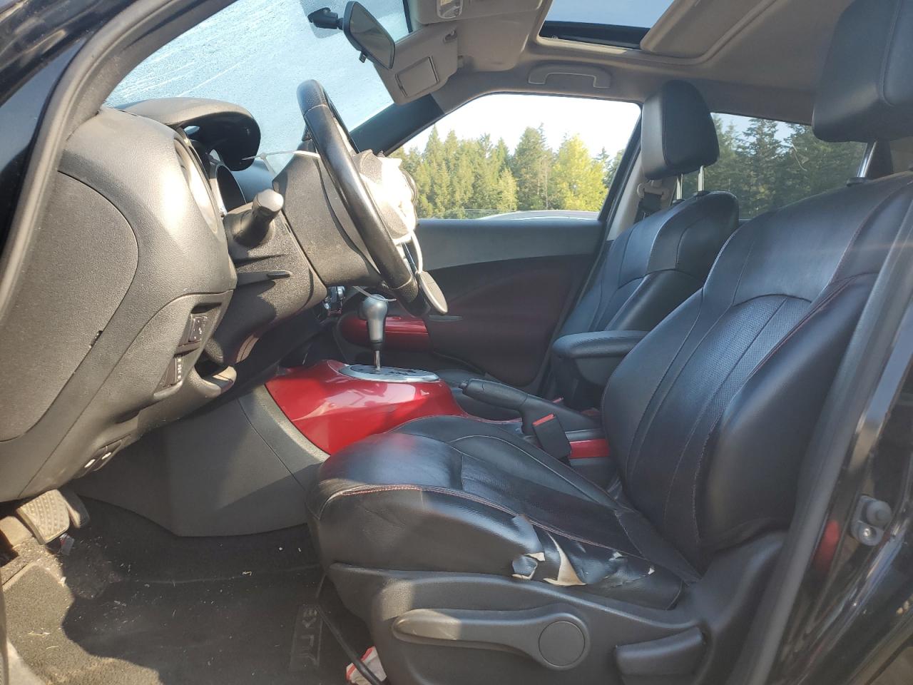 2014 Nissan Juke VIN JN8AF5MVXET363728 Copart auction photo, front end damage thumbnail 7