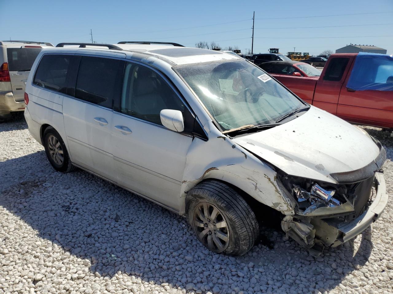 2008 Honda Odyssey VIN 5FNRL38658B108426 Copart auction photo, front end damage thumbnail 4