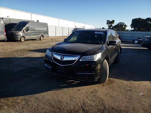 2014 Acura MDX VIN 5FRYD4H28EB009640 Copart auction photo, vandalism damage thumbnail 11