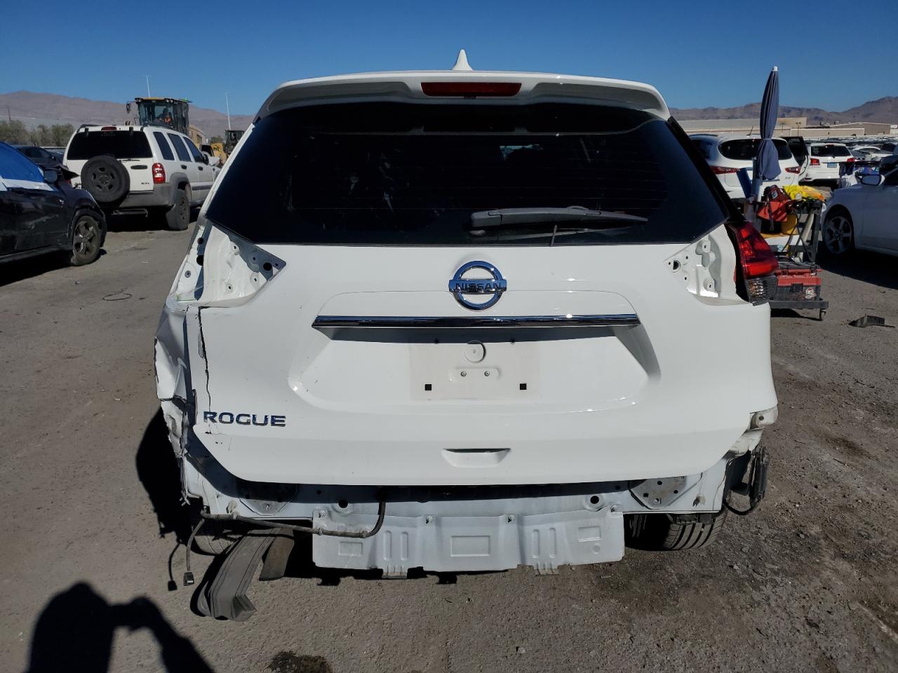 2018 Nissan Rogue VIN KNMAT2MT9JP558787 Copart auction photo, rear end damage thumbnail 6