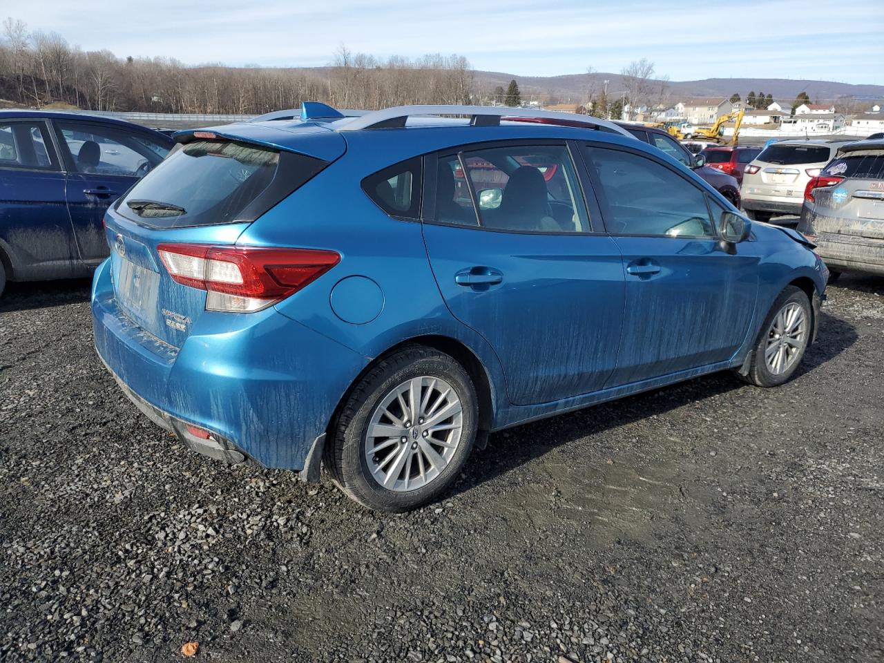 2017 Subaru Impreza VIN 4S3GTAB68H3748017 Copart auction photo, front end damage thumbnail 3