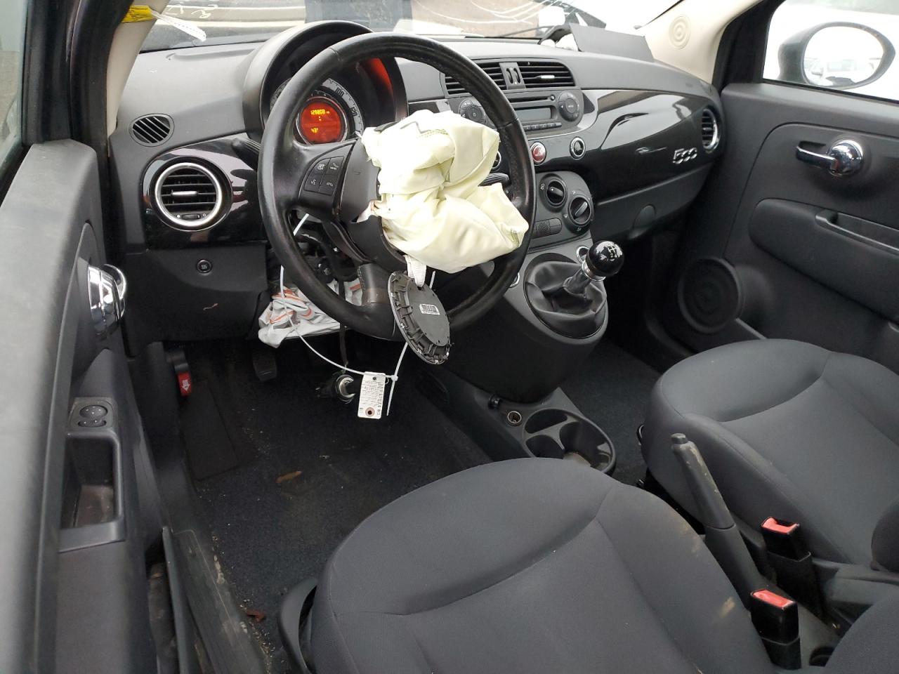 2014 Fiat 500 VIN 3C3CFFAR2ET249863 Copart auction photo, front end / minor dent/scratches damage thumbnail 8