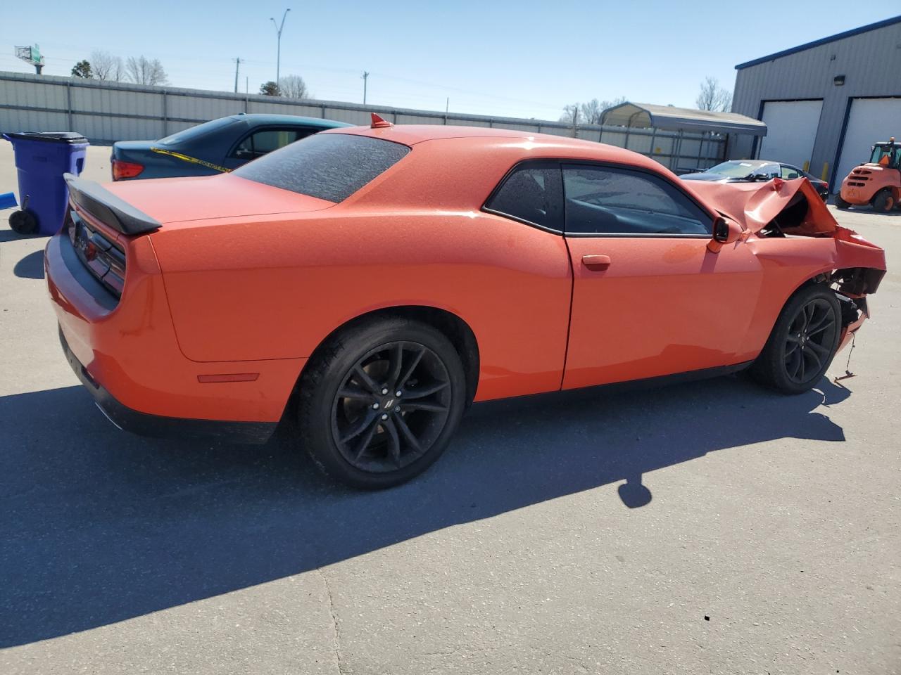 2018 Dodge Challenger VIN 2C3CDZAG7JH334030 Copart auction photo, front end damage thumbnail 3