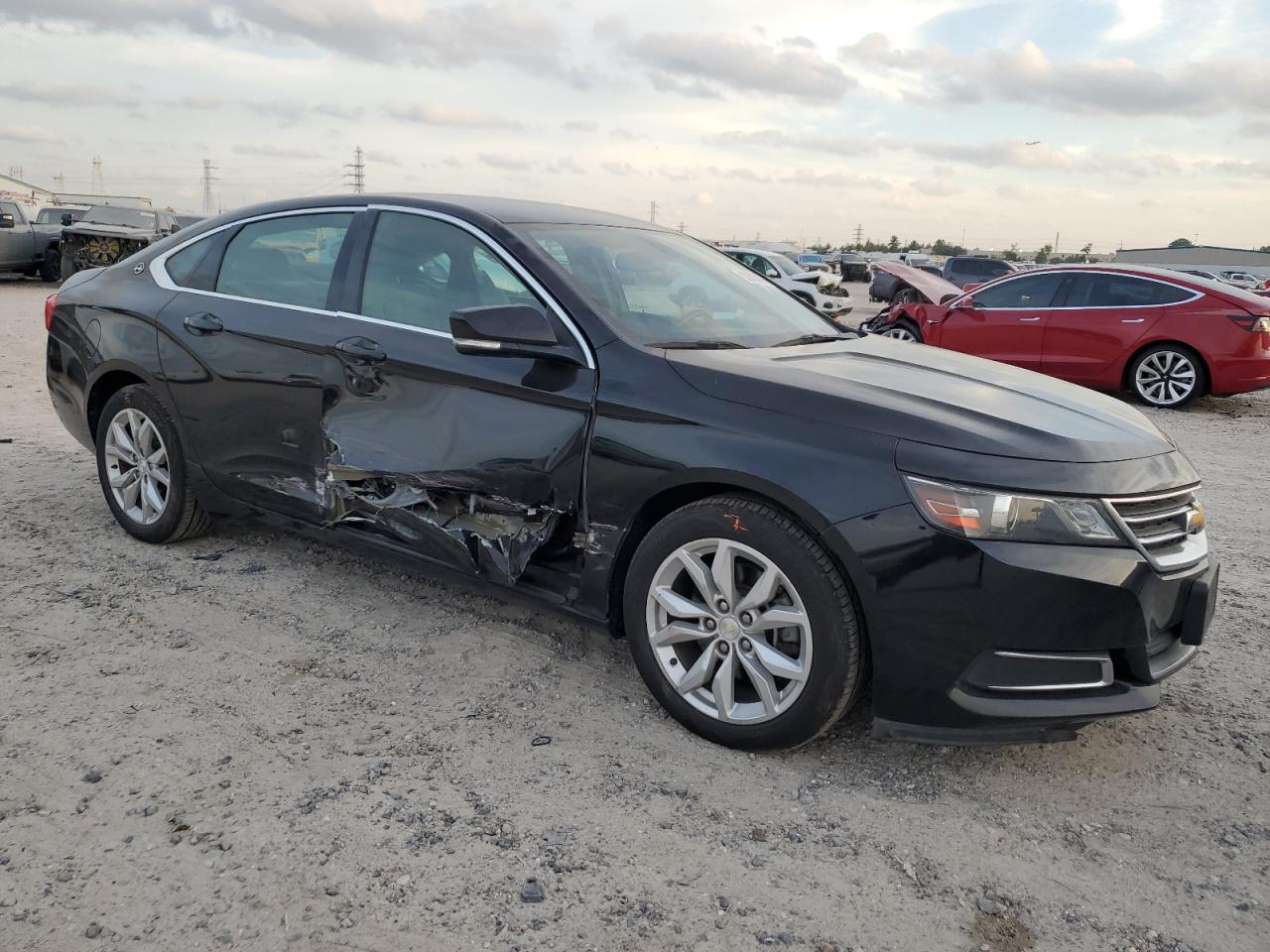 2016 Chevrolet Impala VIN 2G1105SA3G9190974 Copart auction photo, side damage thumbnail 4
