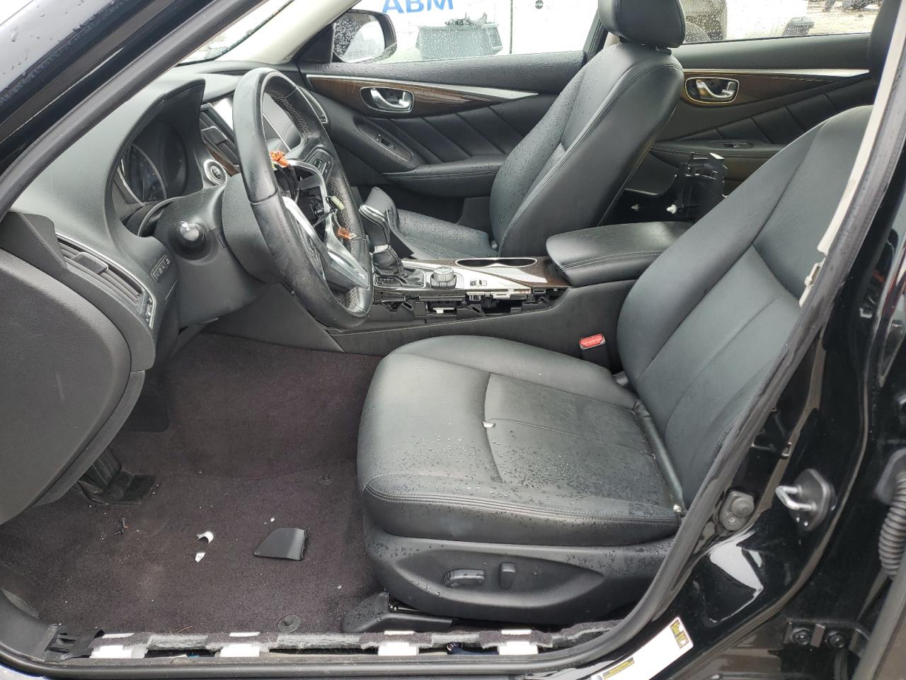 2018 Infiniti Q50 VIN JN1EV7AP8JM359508 Copart auction photo, stripped damage thumbnail 7