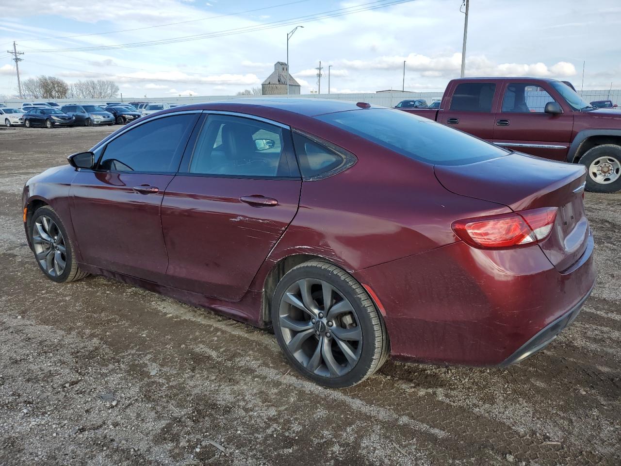 2015 Chrysler 200 VIN 1C3CCCBB9FN617515 Copart auction photo, hail / side damage thumbnail 2