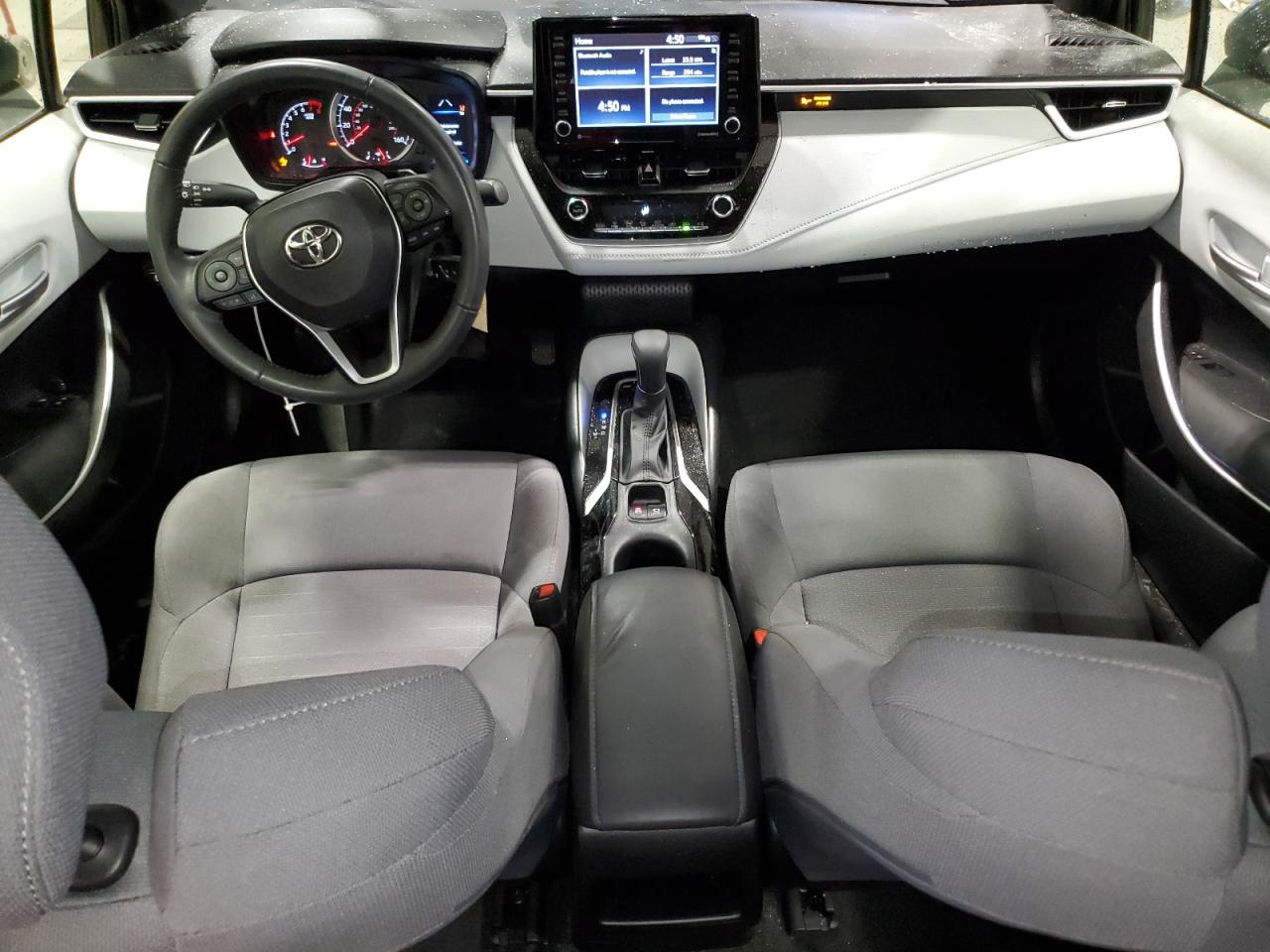 2022 Toyota Corolla VIN JTDS4MCE2NJ098879 Copart auction photo, front end / top/roof damage thumbnail 8