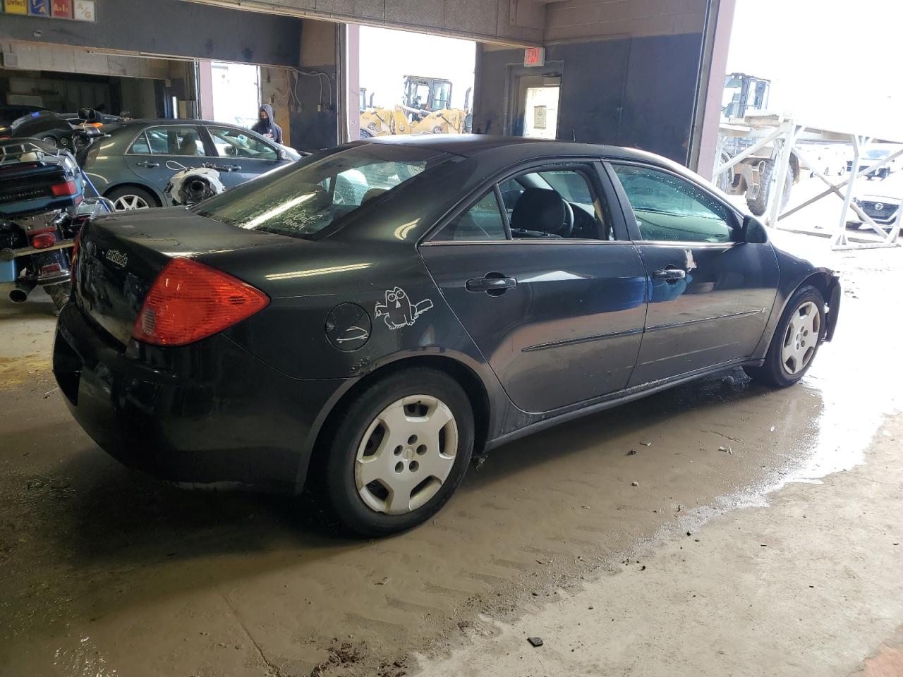 2008 Pontiac G6 VIN 1G2ZF57B184309012 Copart auction photo, front end / minor dent/scratches damage thumbnail 3
