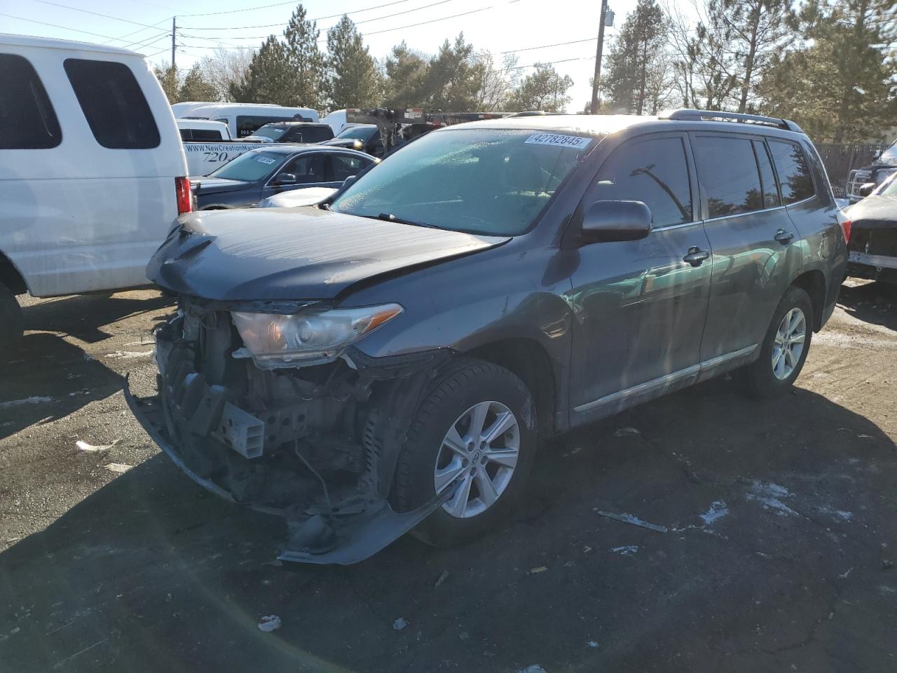 2011 Toyota Highlander VIN 5TDZK3EH9BS048727