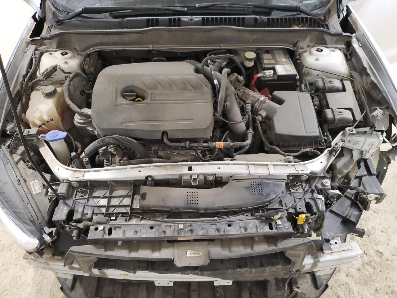 2014 Ford Fusion VIN 3FA6P0HD8ER157592 Copart auction photo, front end / side damage thumbnail 11