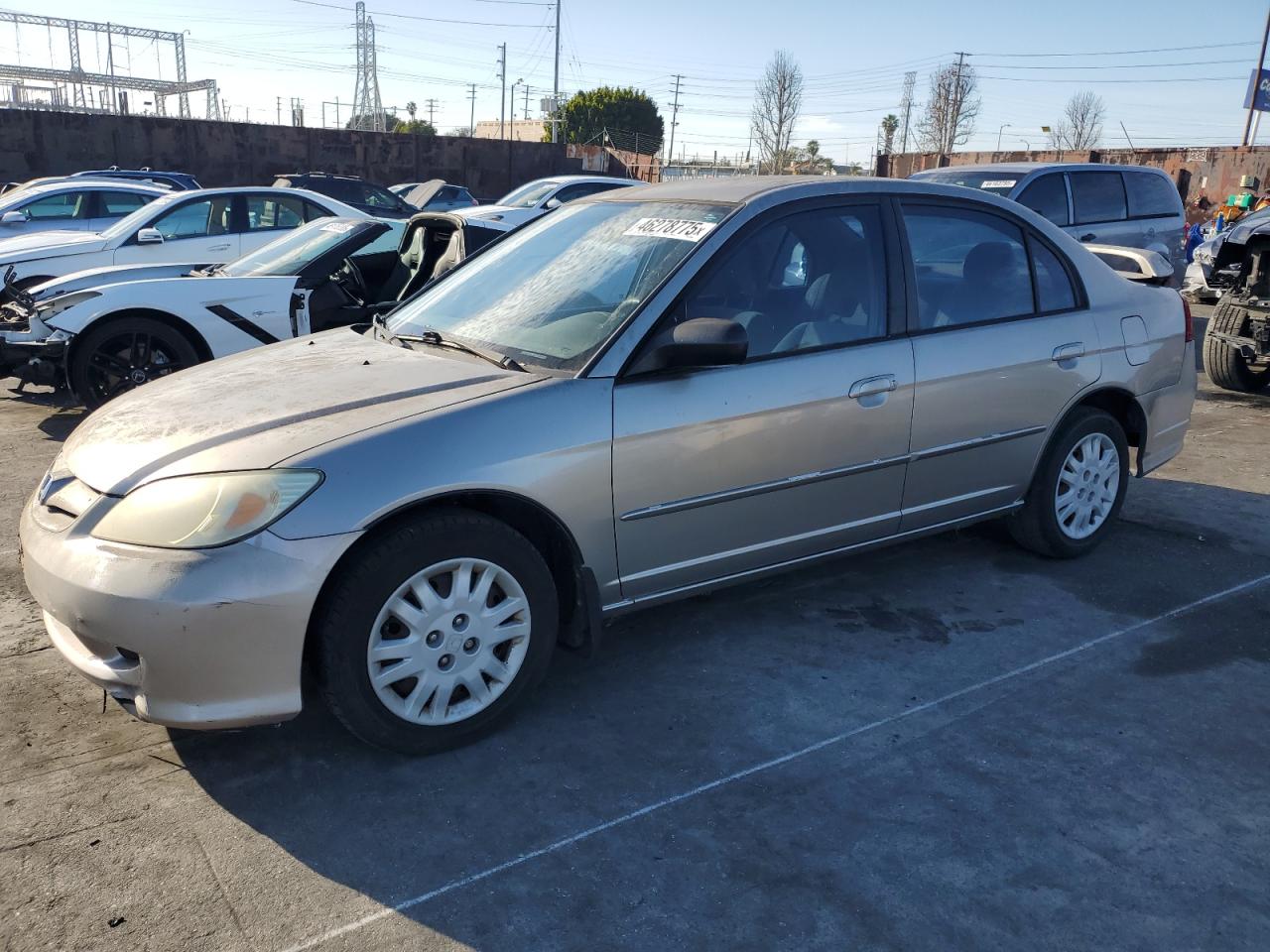 2004 Honda Civic VIN 1HGES16534L023898
