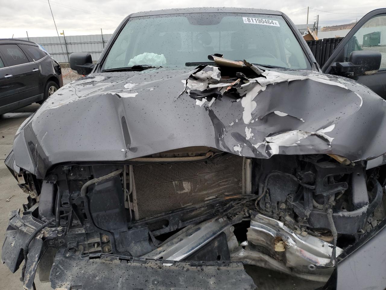 2019 RAM 1500 VIN 1C6RR7TTXKS713210 Copart auction photo, front end damage thumbnail 13